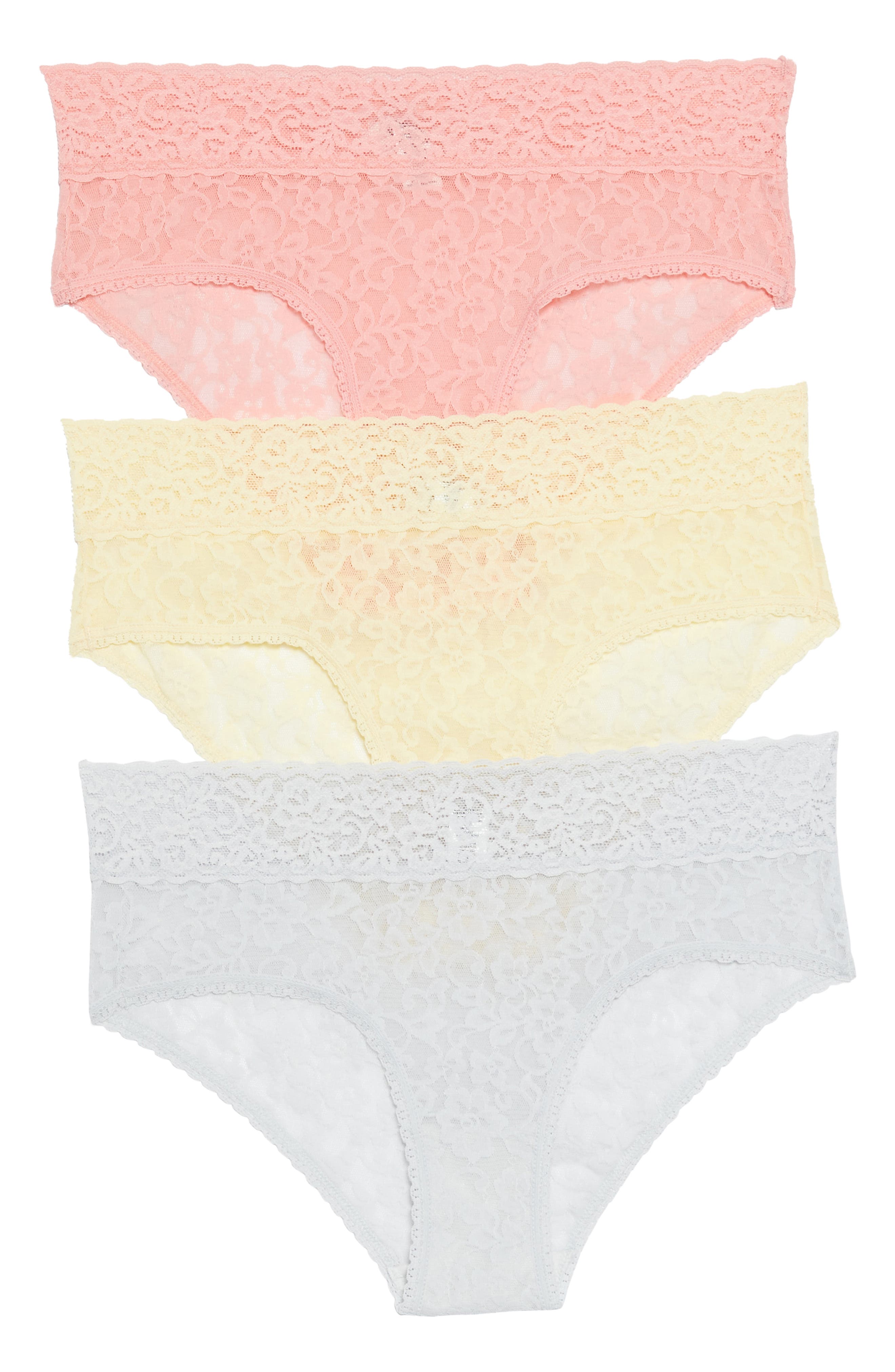 BP. Legit Lace Set of 3 Hipster Briefs (Women) | Nordstromrack