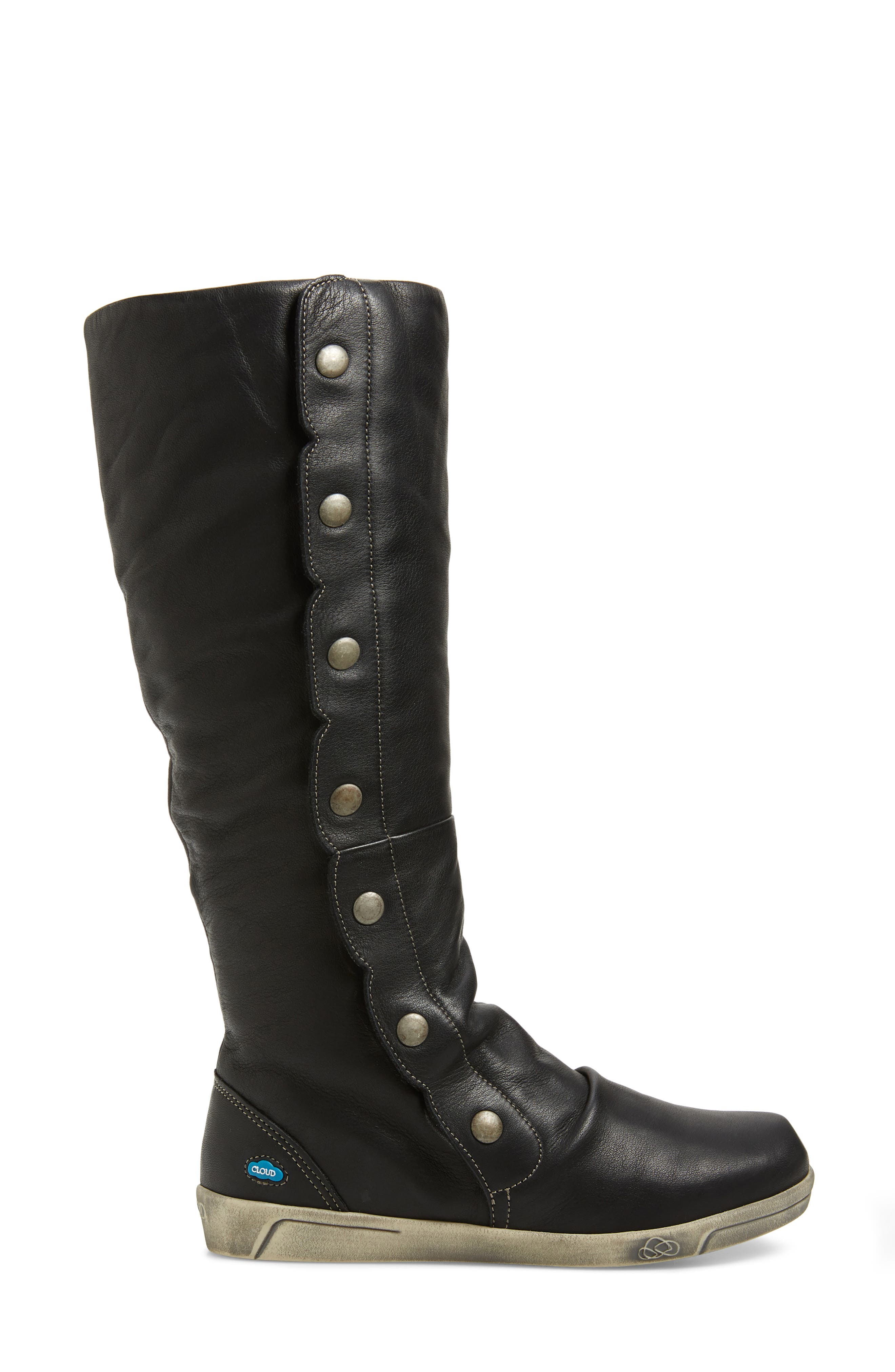 CLOUD Avior Knee High Boot, Alternate, color, 