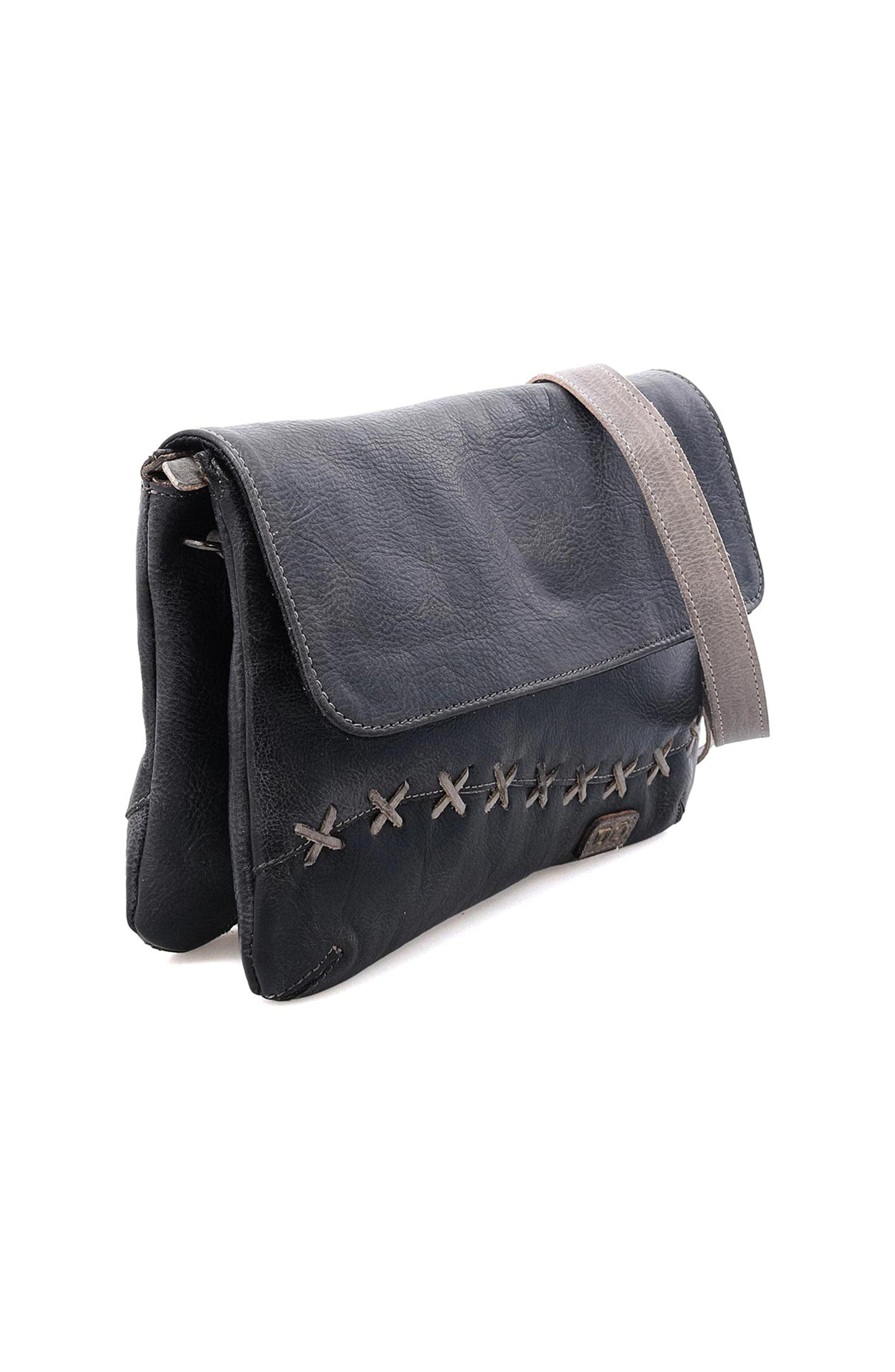 Bed Stu Cleo Handbag, Alternate, color, Black Icicle Rustic