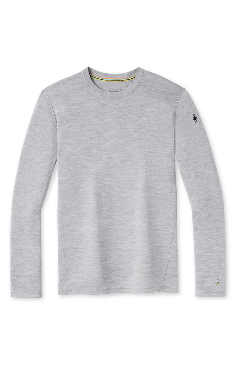 Smartwool Merino Wool Base Layer Long Sleeve T-Shirt, Alternate, color, 