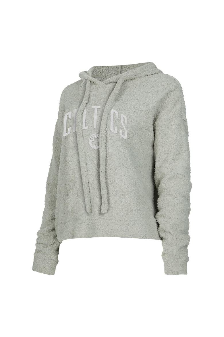 Women's Concepts Sport  Gray Boston Celtics Ventura Comfy Pullover Hoodie, Alternate, color, Gray