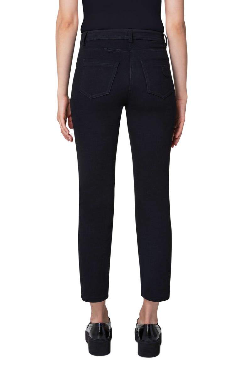 Maru Ankle Tapered Leg Jeans, Alternate, color, BLACK