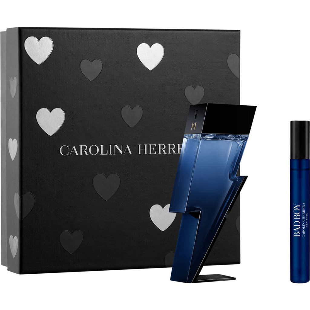 Carolina Herrera Bad Boy Cobalt Eau De Parfum 2-piece Set (limited Edition) $188 Value In No Color