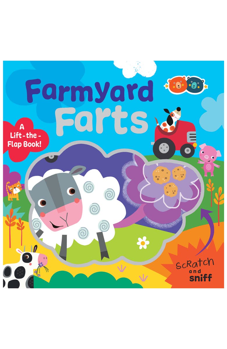 Buddy 
Barney Scratch 
Sniff Book, Farmyard Farts, Rhyming Book, Kids 3+, Main, color, Multicolored