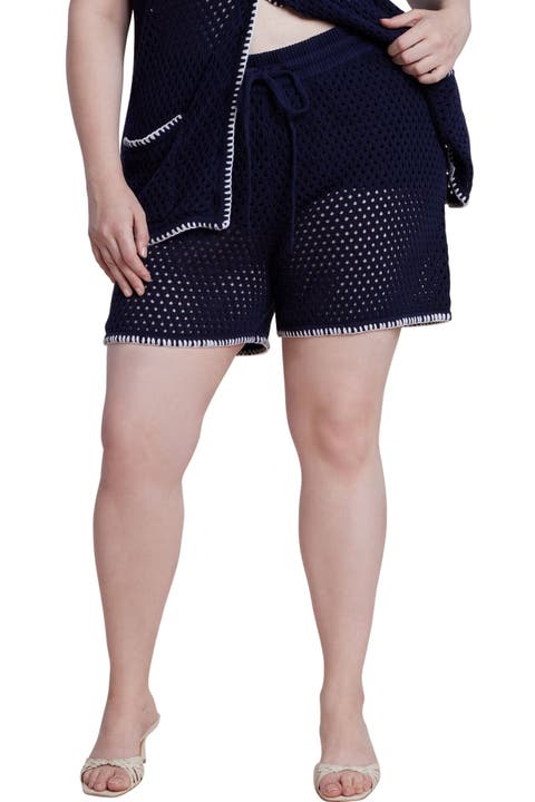 Crochet Knitted Short (Plus)