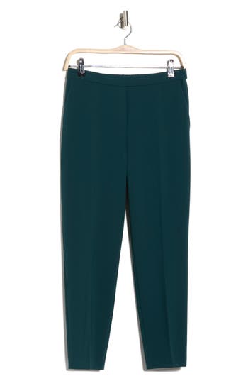 Theory Treeca Pull-on Pants In Green
