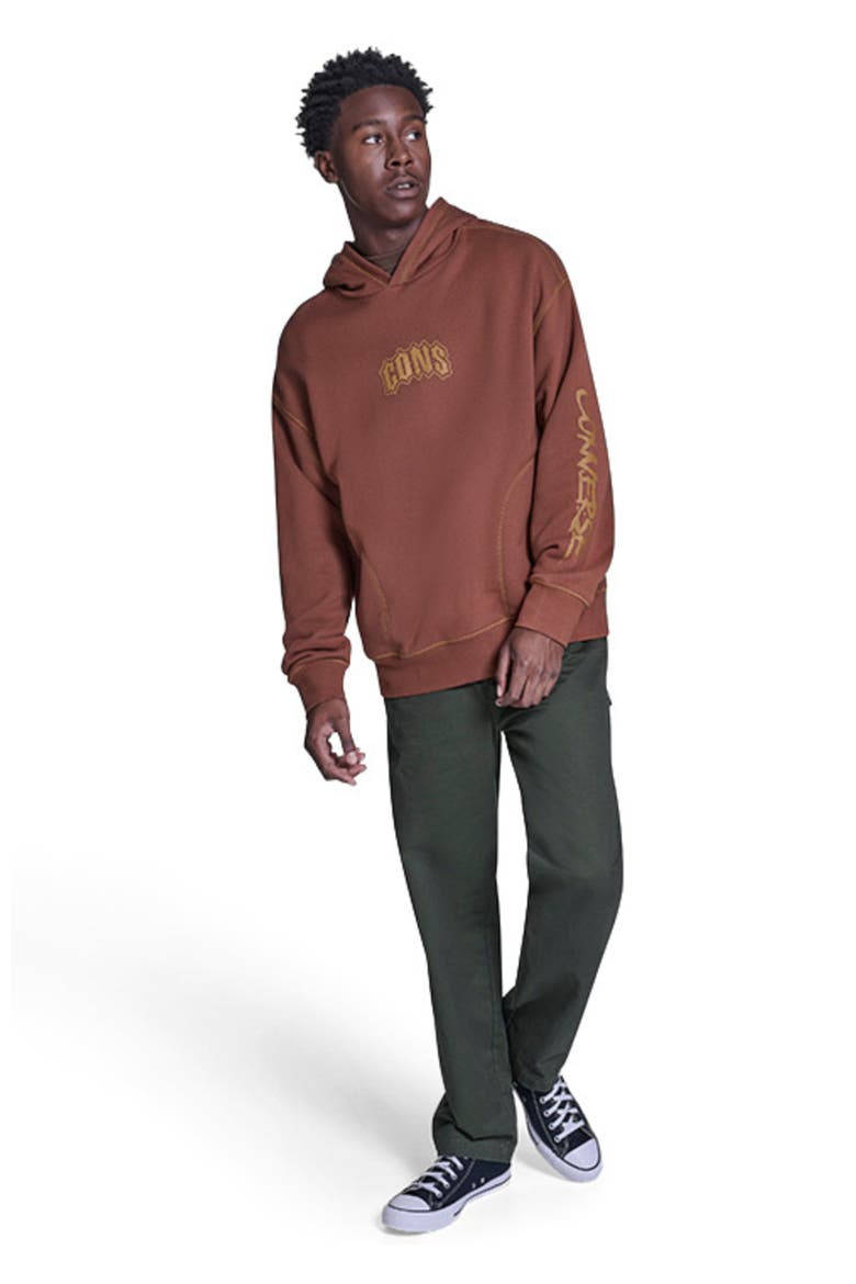 CONS Graphic Hoodie, Alternate, color, UNEARTHED