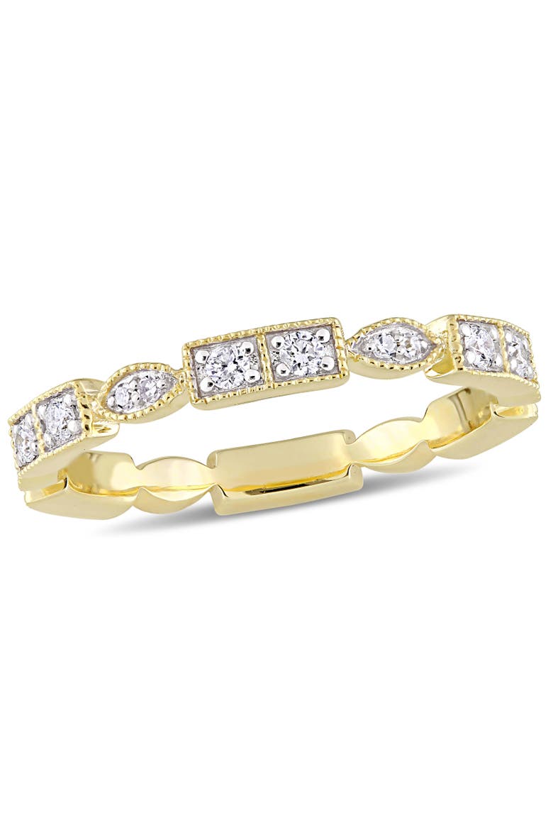 1/3 CTW Diamond Anniversary Ring 10k, Main, color, 10k Yellow Gold