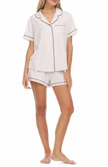 Flora By Flora Nikrooz Annie Shirt & Shorts 2-Piece Pajama Set