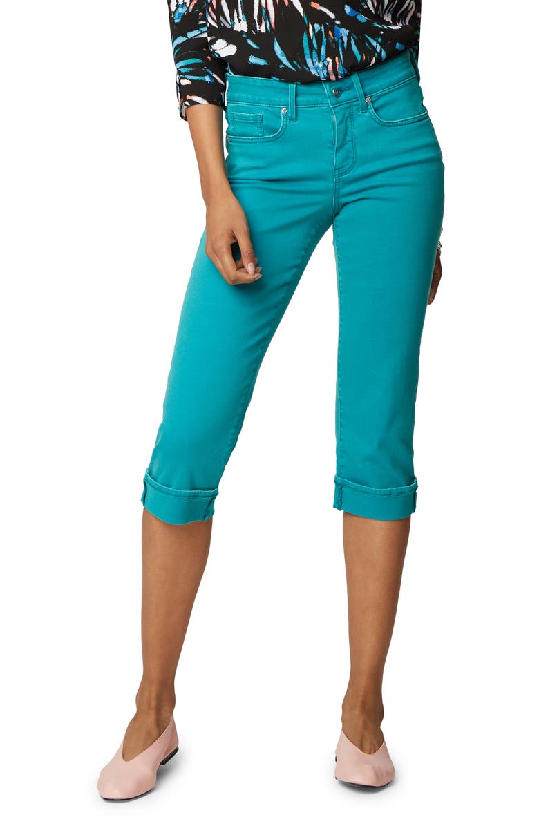 NYDJ Marilyn Straight Leg Capri Jeans, Main, color, 