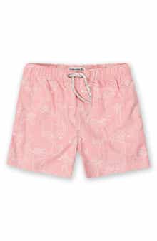 THE ENDLESS SUMMER Kids' Embroidered Swim Shorts