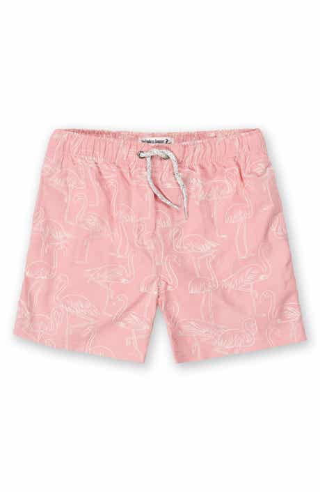 THE ENDLESS SUMMER Kids' Embroidered Swim Shorts