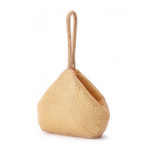 Rhinestone Covered Handle HandBag