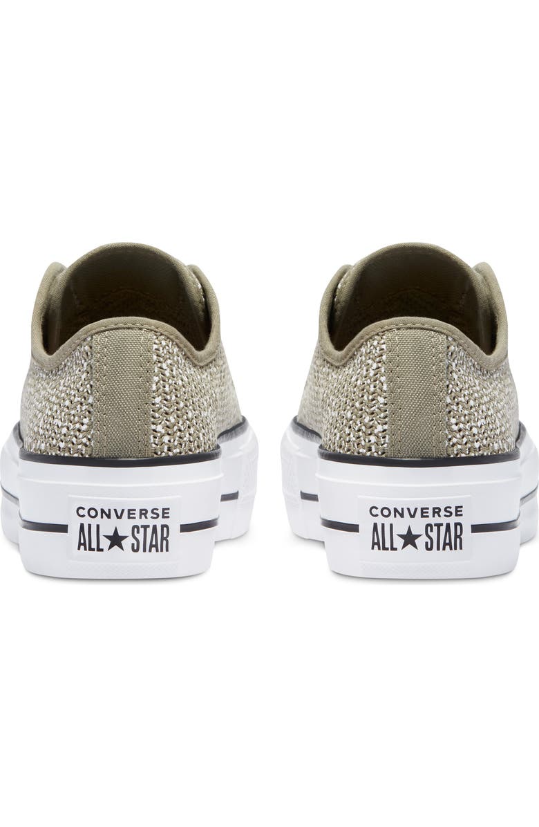 Converse Chuck Taylor<sup>®</sup> All Star<sup>®</sup> Open Platform Low Top Sneaker, Alternate, color,