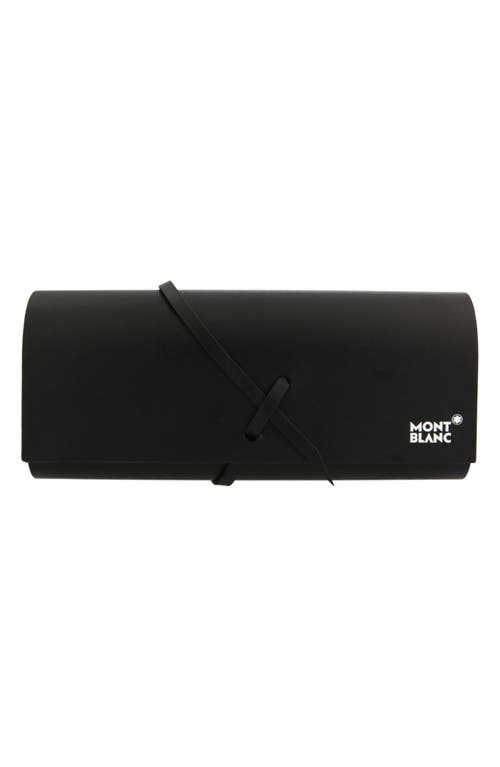 Montblanc 53mm Rectangular Sunglasses In Multi