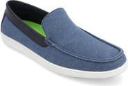 VANCE CO Corey Moc Toe Twill Loafer