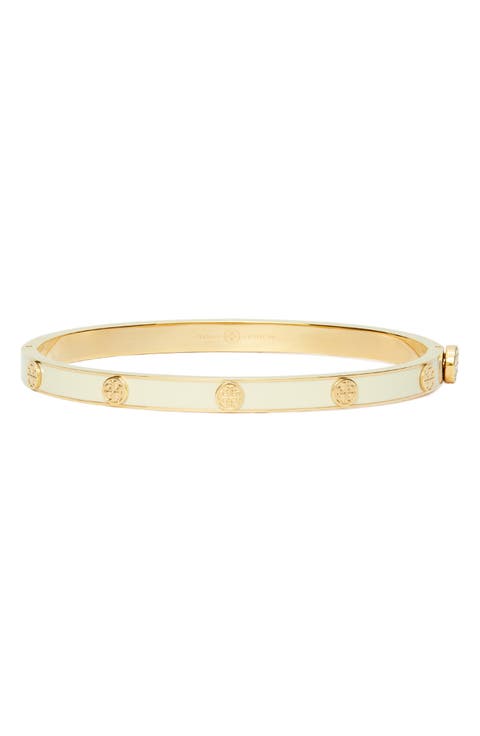 Miller Stud Enamel Hinge Bracelet