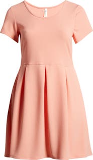 24seven Comfort Apparel Scoop Neck Knit Dress