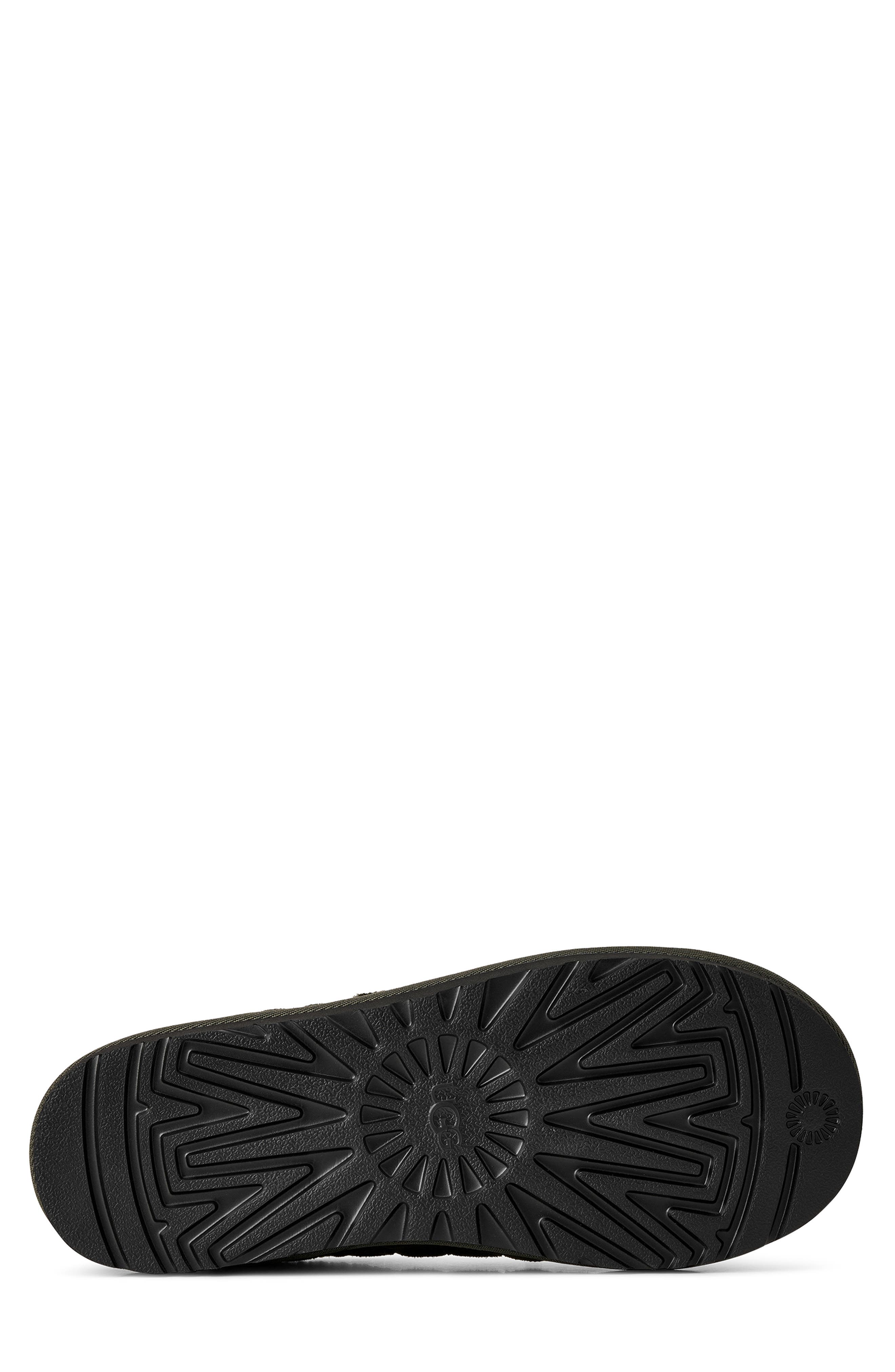 Tasman Woven Leather Slipper, Alternate, color, FOREST NIGHT