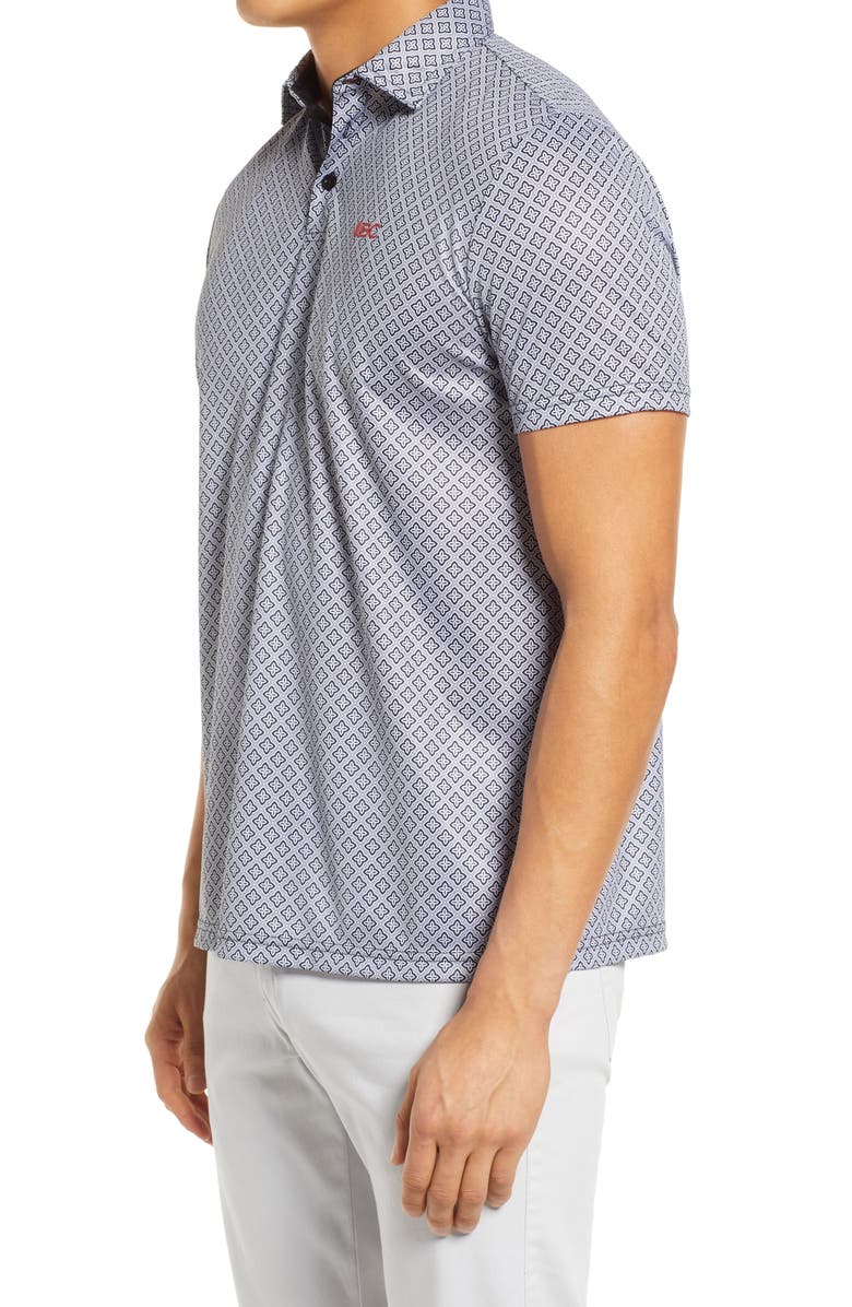 Black Clover Men's Fleur-de-Luck Polo Shirt, Alternate, color, 