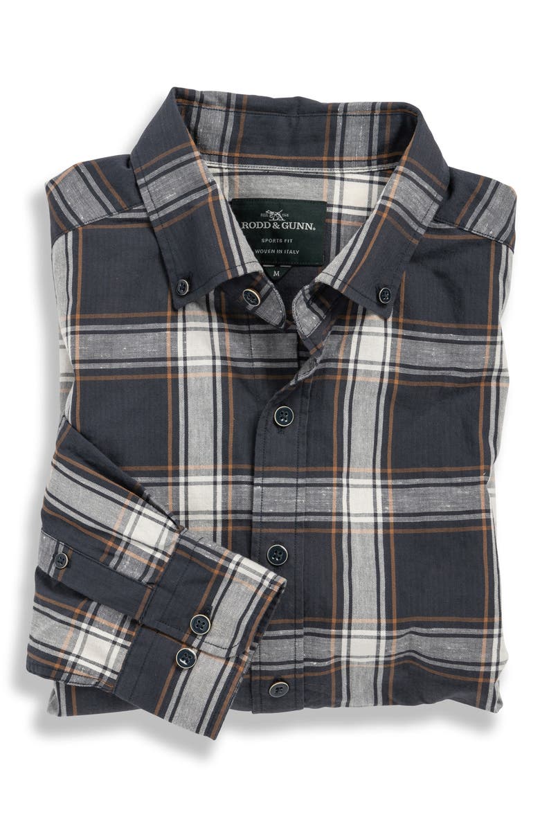 Rodd & Gunn Glenene Plaid Button-Down Shirt, Alternate, color, 