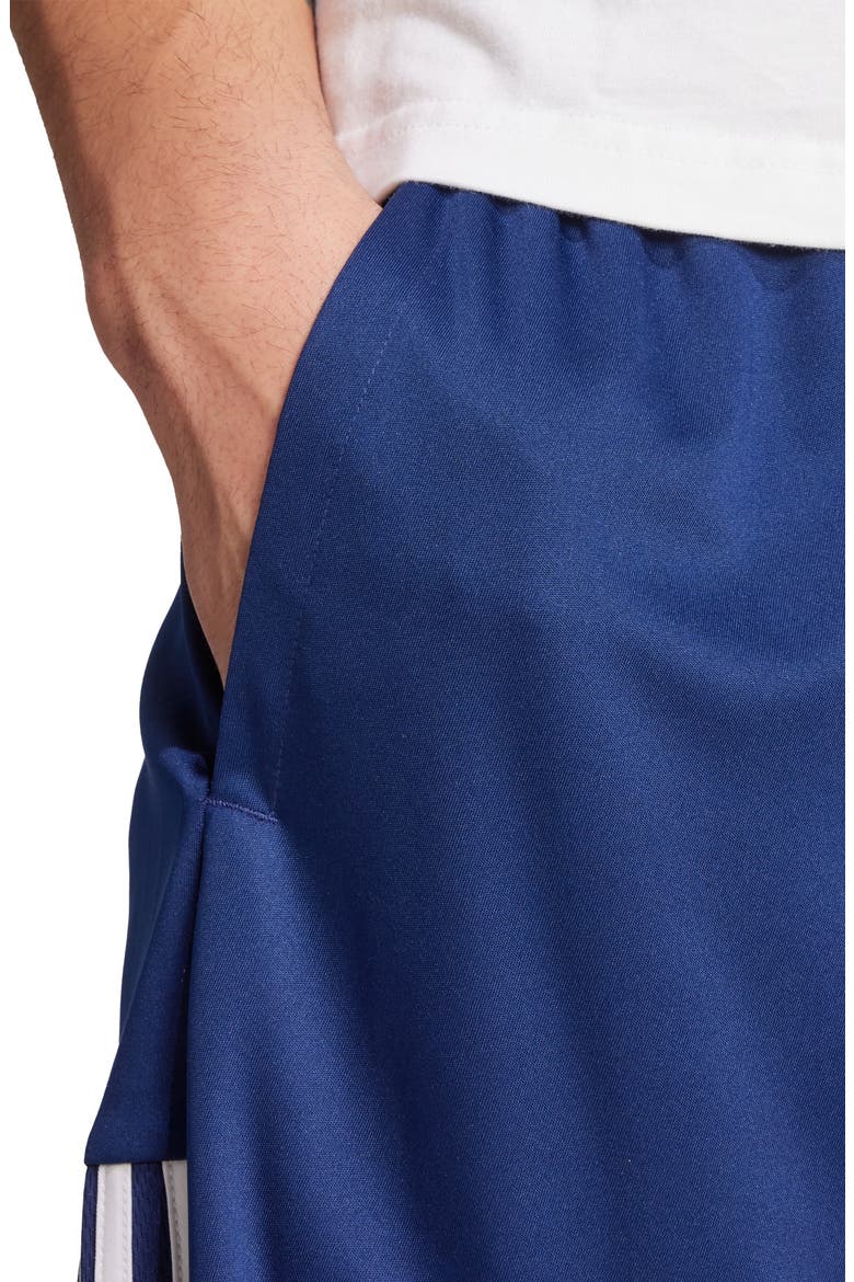 Sereno 3-Stripes AEROREADY Shorts, Alternate, color, DARK BLUE/ WHITE