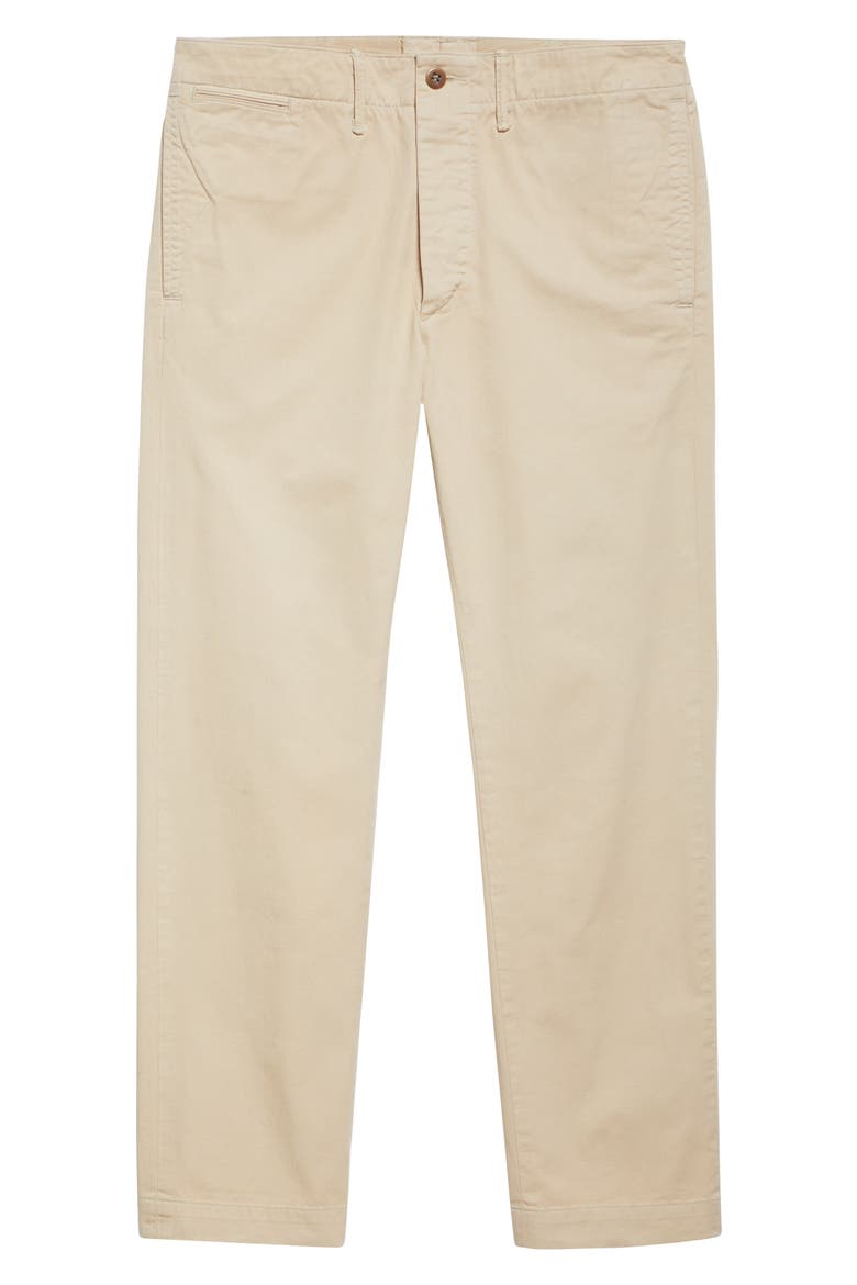 Officer Cotton Twill Chino Pants, Alternate, color, STONE