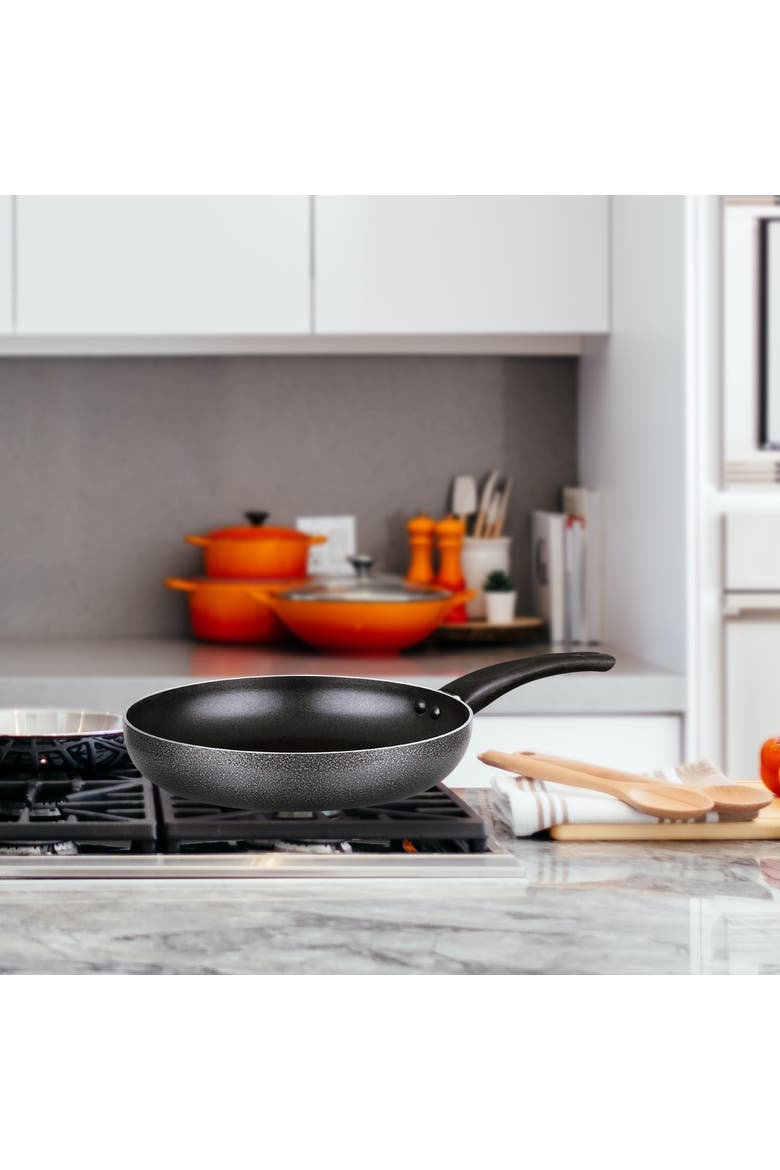 Wok Aluminum Non-Stick 9.5" Gray, Alternate, color, Grey