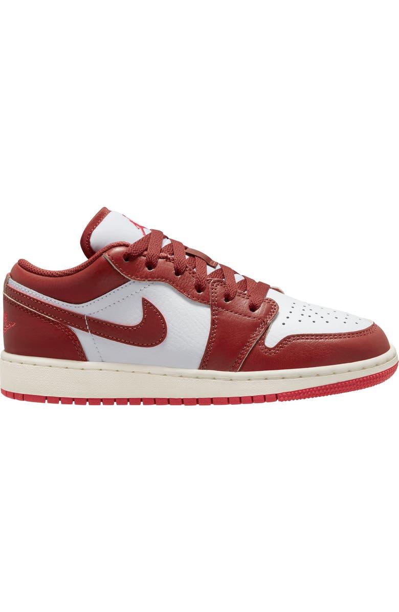 Jordan Air Jordan 1 Low SE Basketball Sneaker, Main, color, White/ Red/ Lobster/ Sail
