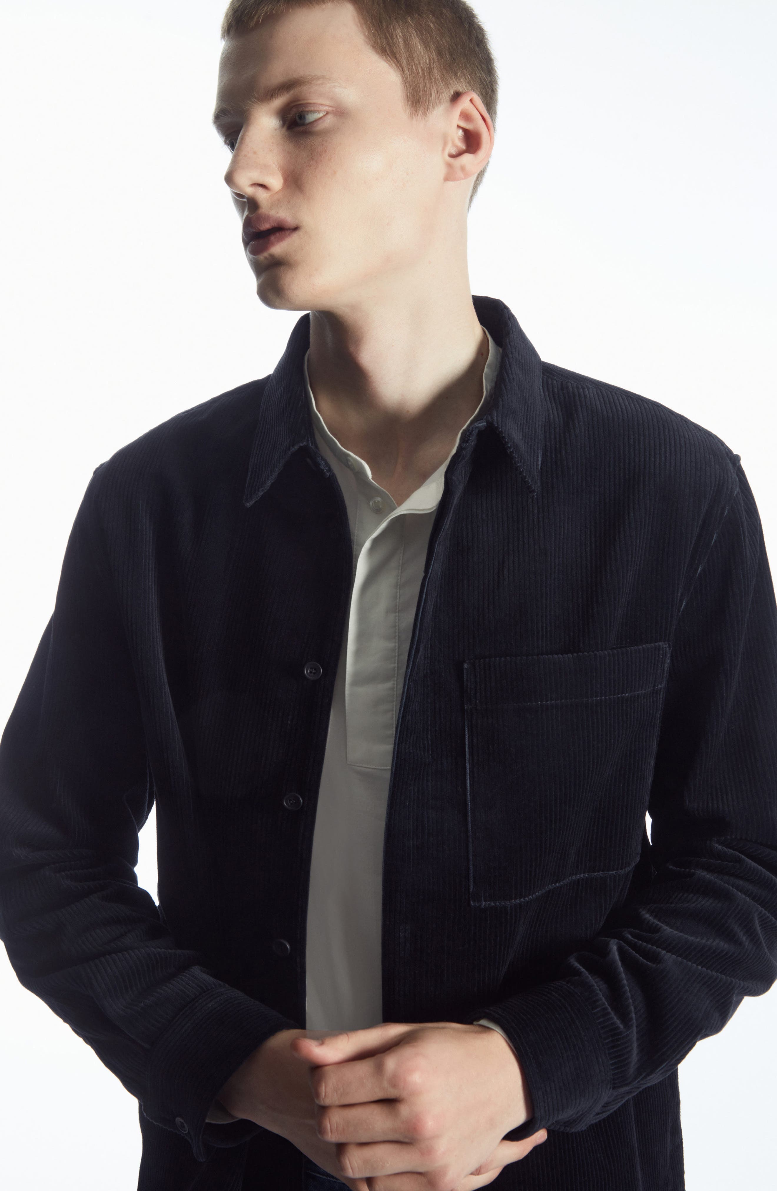 Corduroy Utility Overshirt - image 2
