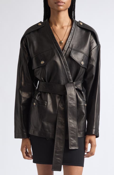 Floridiana Leather Jacket