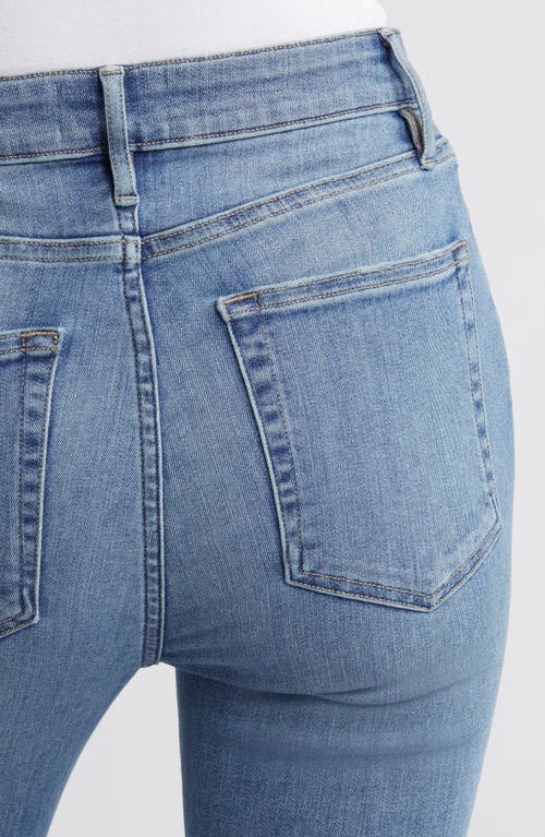 Frame High-rise Flared Jeans With Belt Loops In Anastasia