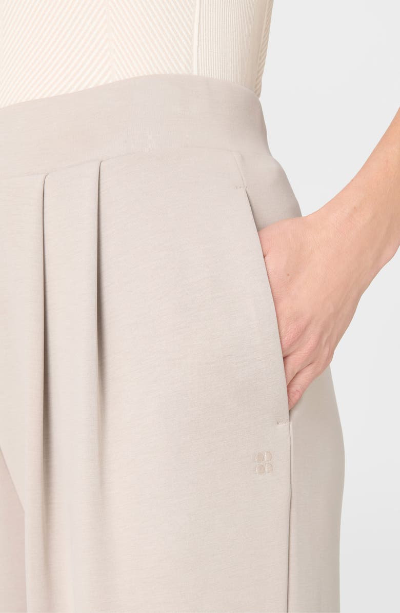 Sweaty Betty Sand Wash Wide Leg Pants, Alternate, color, Dusk Beige