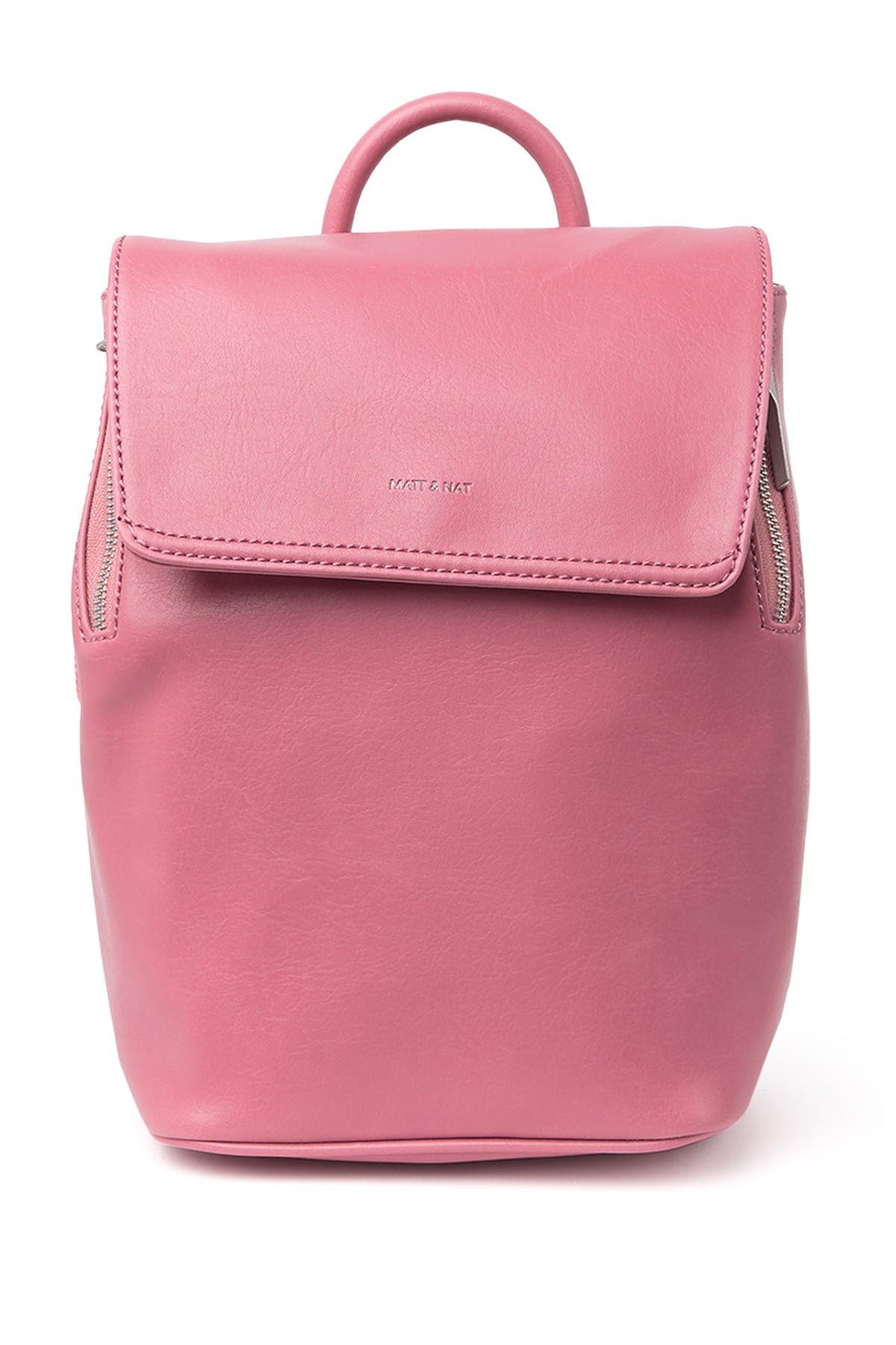 Matt & Nat Mini Fabi Faux Leather Backpack, Alternate, color, 