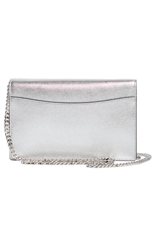 Marc Jacobs Party Wallet On A Chain In Silver