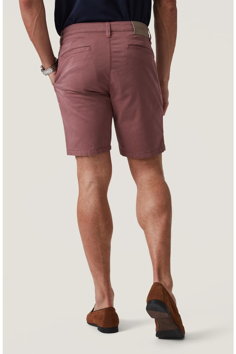 Arizona Slim Fit Tie Print Chino Shorts, Alternate, color, ROSE TIE PRINT