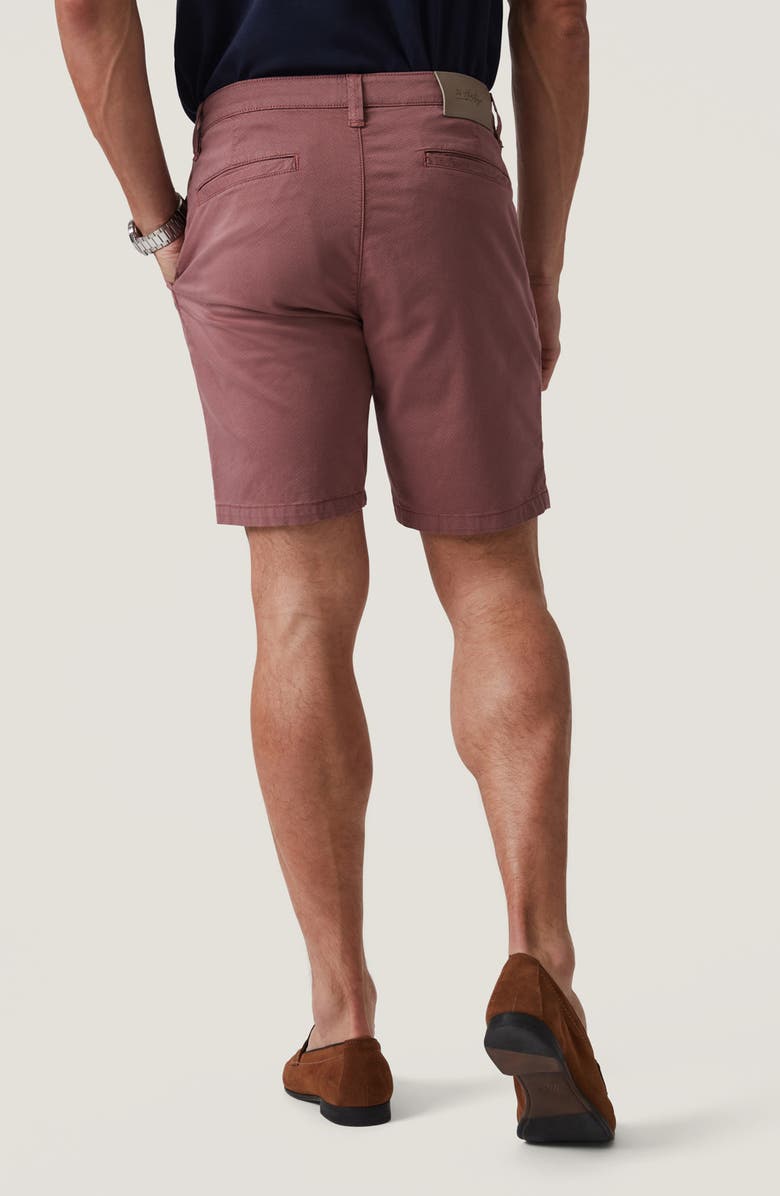 34 Heritage Arizona Slim Fit Tie Print Chino Shorts, Alternate, color, Rose Tie Print