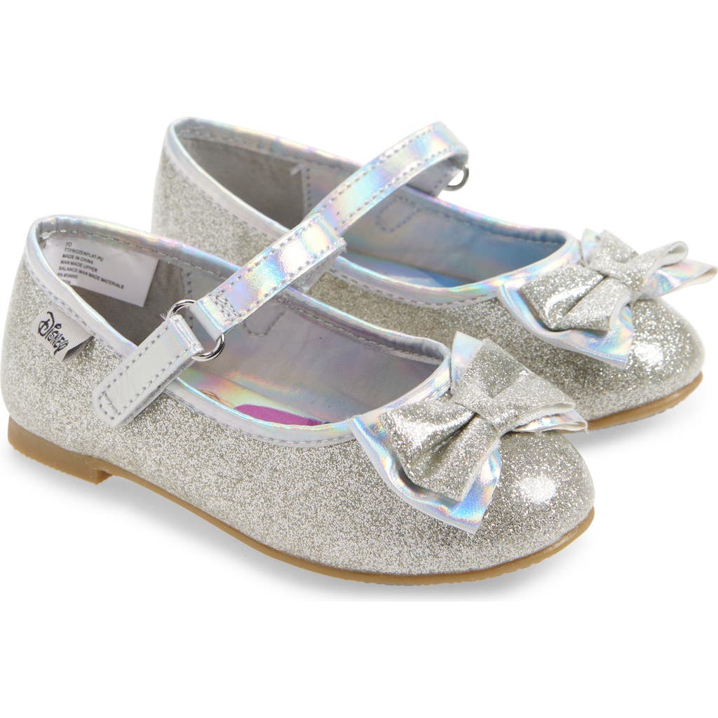 TUCKER + TATE TUCKER + TATE X DISNEY FROZEN KIDS' BOW MARY JANE FLAT
