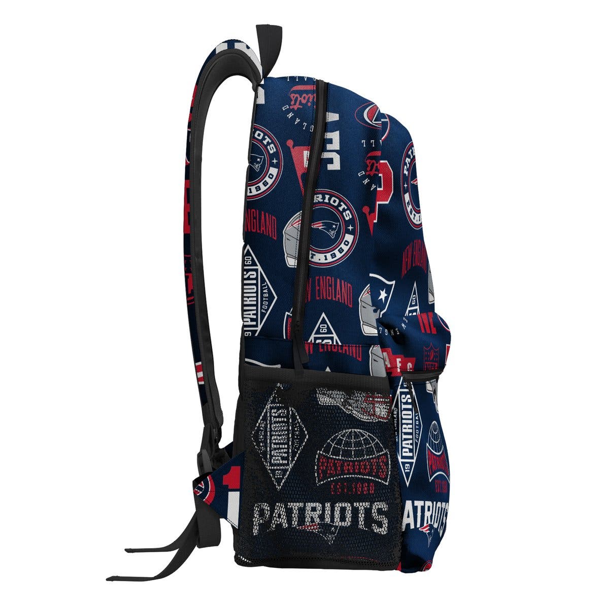 New England Patriots Backpack and Lunchbox Set, Alternate, color, Navy