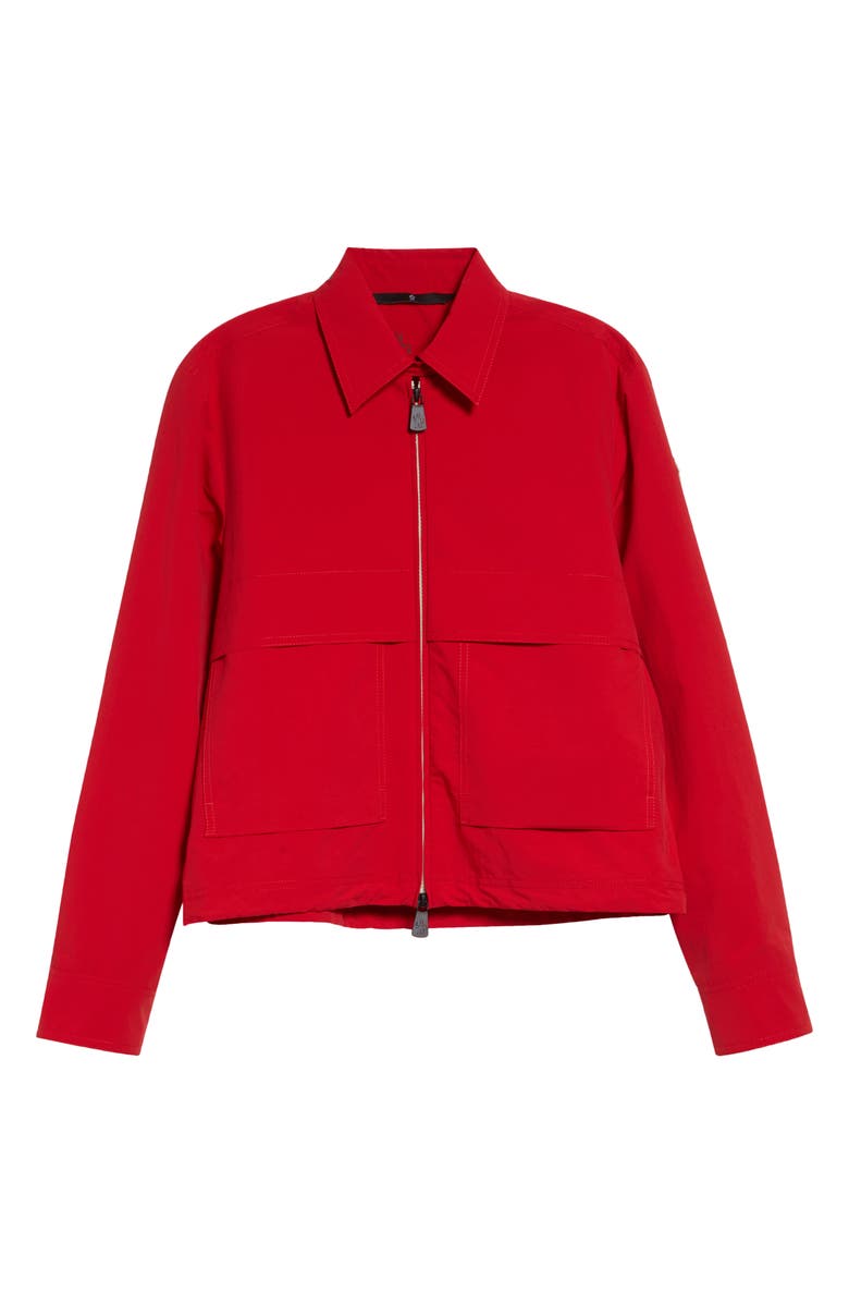 Moncler Grenoble Zip Front Jacket, Main, color, Barbados Cherry