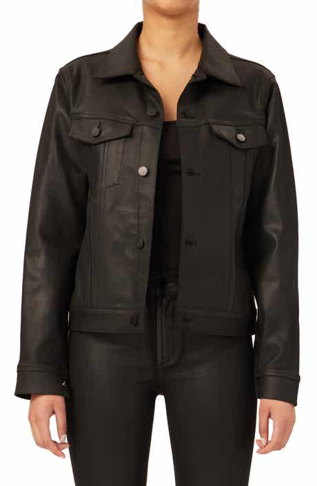 Vika Coated Denim Jacket