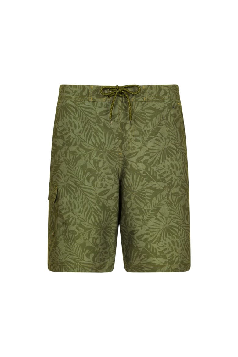 Ocean Tropical Board Shorts, Main, color, Dark Khaki