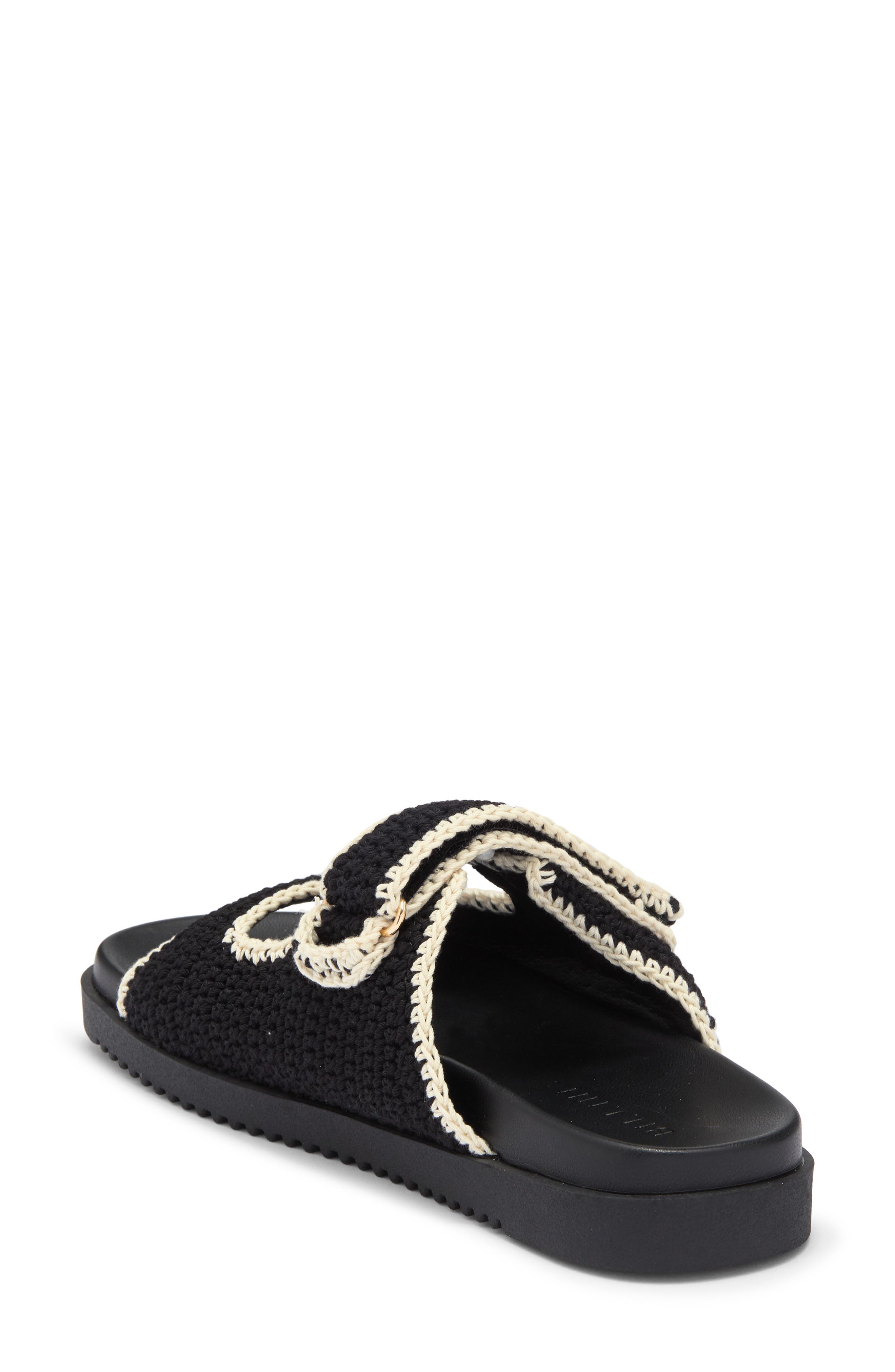 Billini Abbot Sandal, Alternate, color, Black/ White