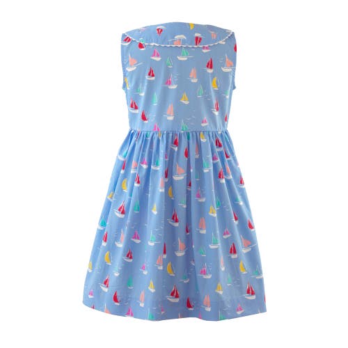 RACHEL RILEY RACHEL RILEY SAILBOAT SLEEVELESS BUTTON-FRONT DRESS
