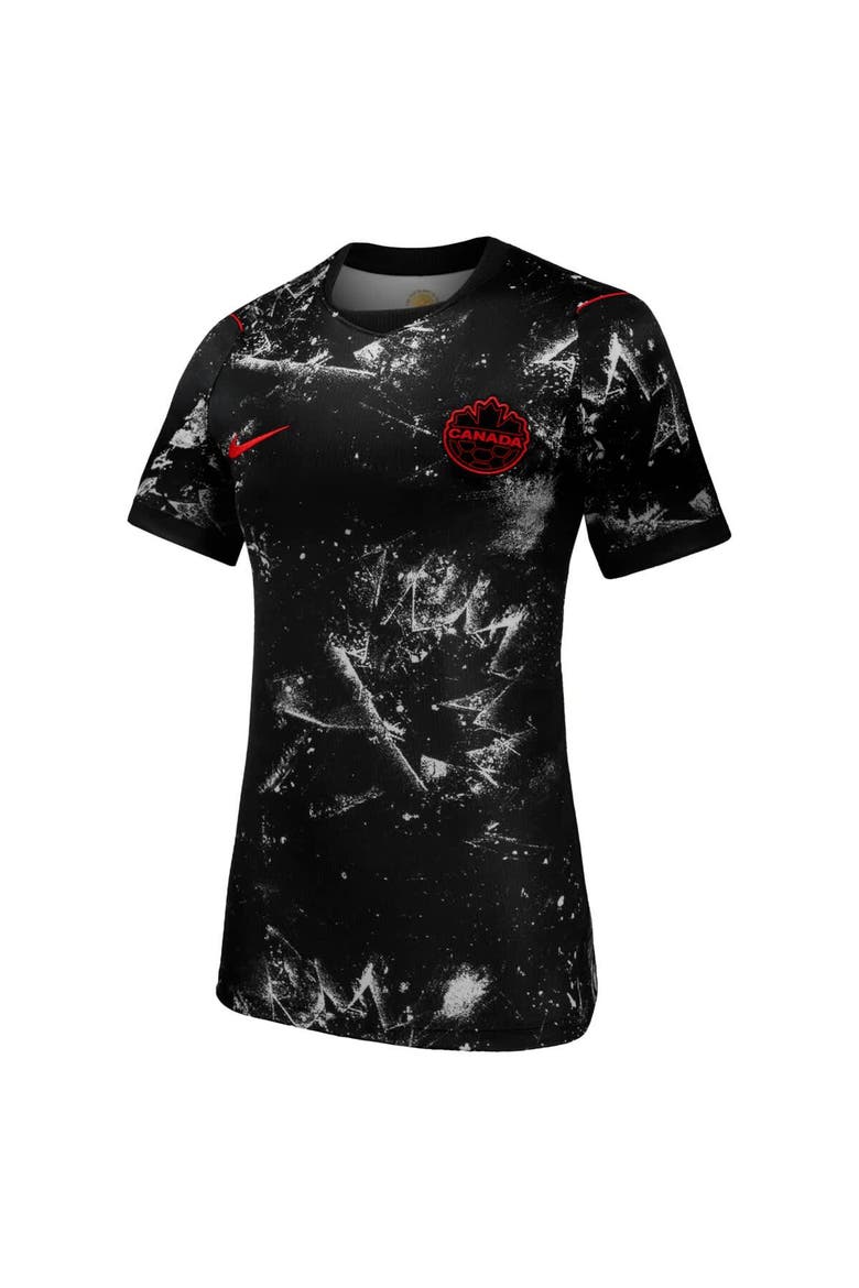 Women's Nike Black Canada Soccer 2026 Away Stadium Replica Jersey, Alternate, color, Black