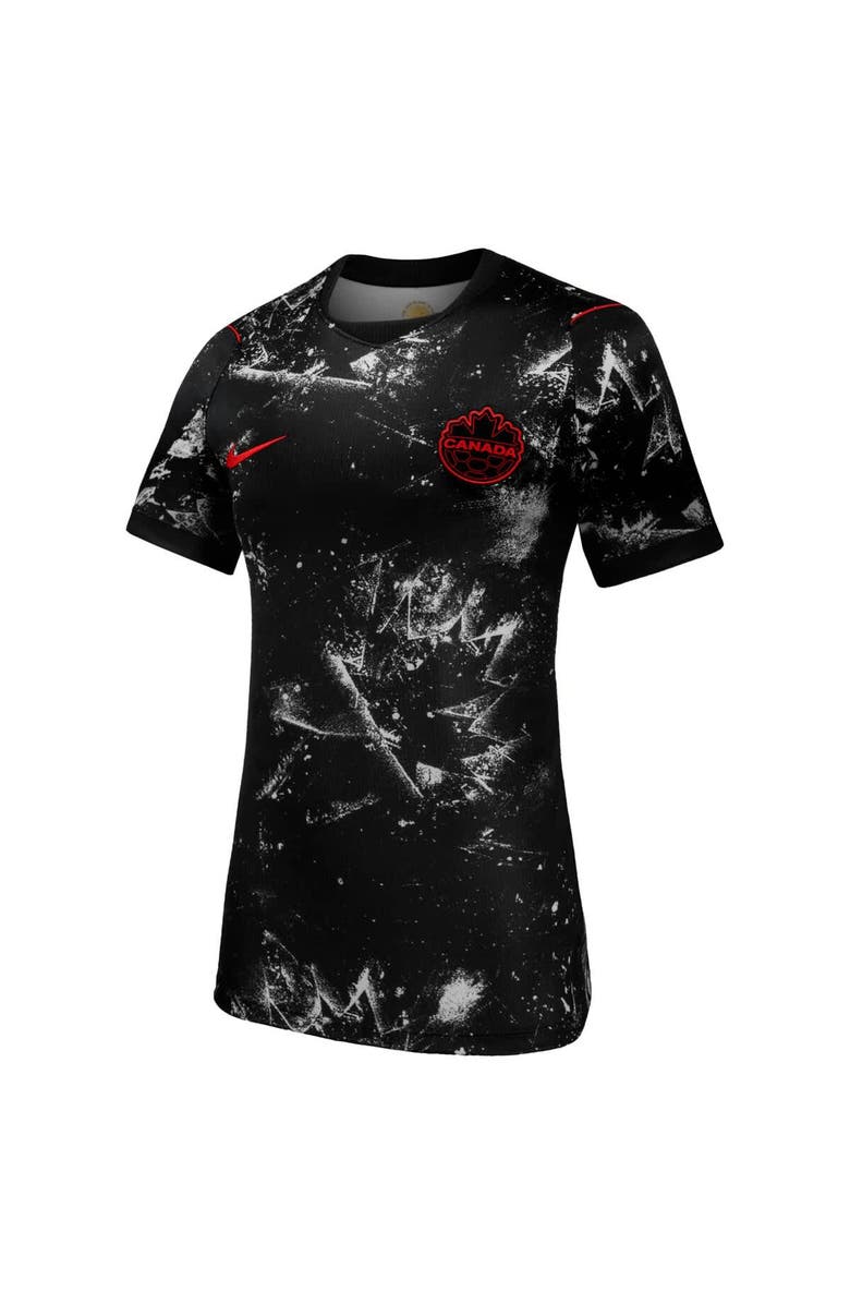 Nike Women's Nike Black Canada Soccer 2026 Away Stadium Replica Jersey, Alternate, color, Black