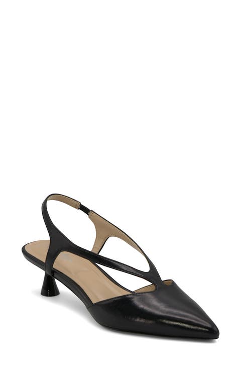 Addi Pointed Toe Kitten Heel Pump (Women)