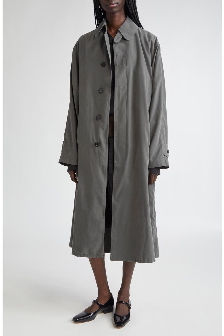 Peached Twill Trench Coat (Women) | Nordstrom