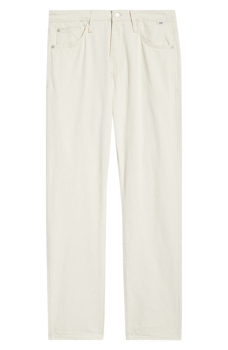 Mavi Jeans Zach Straight Leg Cotton & Linen Jeans, Main, color, Ecru Linen Denim
