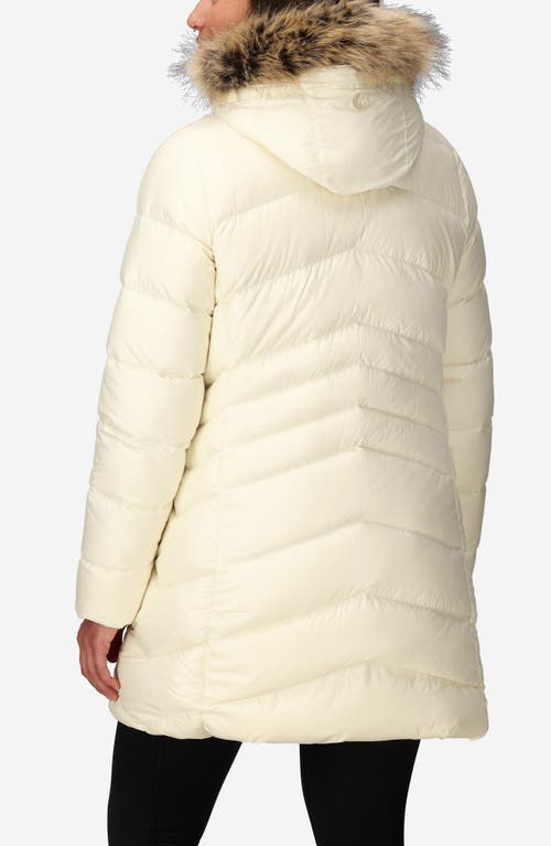 Marmot Montreal 700 Fill Power Down Parka In White